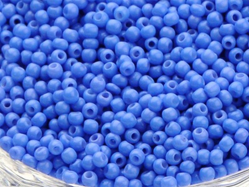 Achat Perles de rocailles en tube - Bleuet - 2 mm