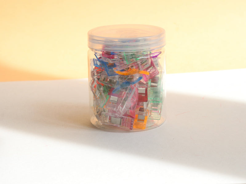 achat 50 Pinces clips multicolores pour loisirs créatifs