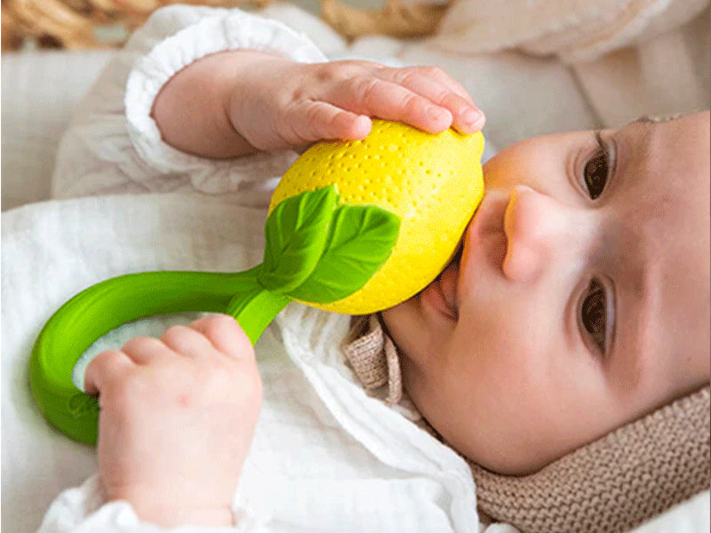 achat Jouet de dentition Hochet bébé Lemon le Citron- Oli&Carol