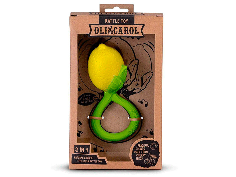 achat Jouet de dentition Hochet bébé Lemon le Citron- Oli&Carol