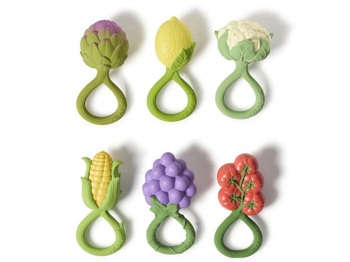 Achat Jouet de dentition Hochet bébé Cauliflower le Chou - Oli&Carol