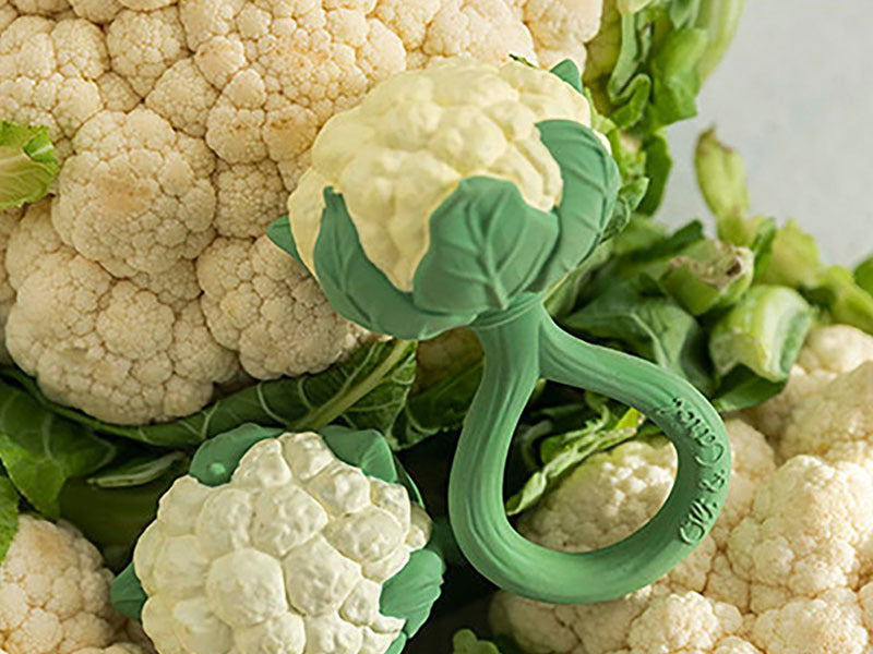 achat Jouet de dentition Hochet bébé Cauliflower le Chou - Oli&Carol