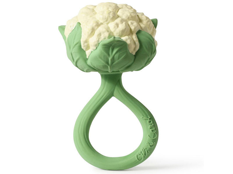 Achat Jouet de dentition Hochet bébé Cauliflower le Chou - Oli&Carol