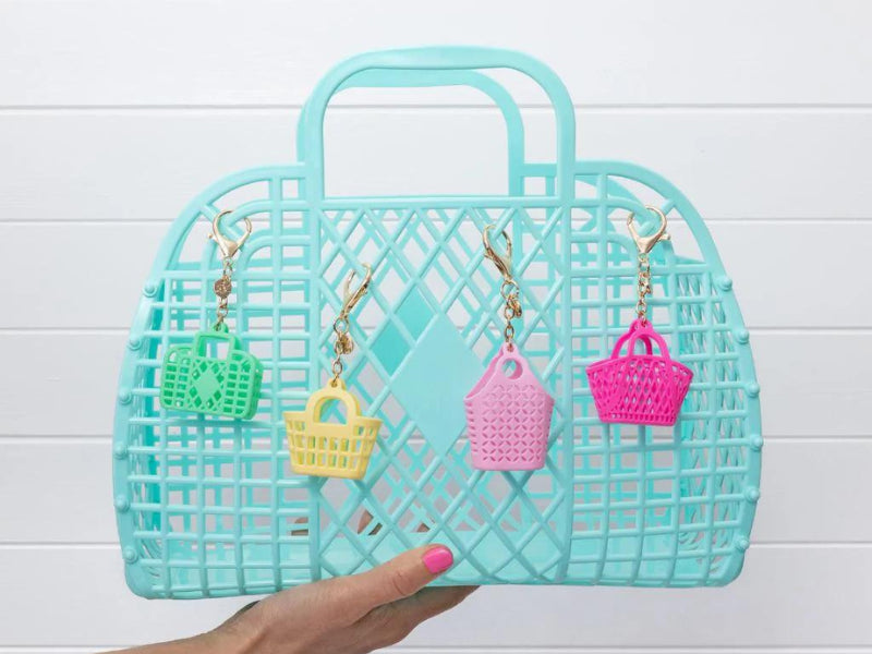 achat Porte-clef sac de plage rétro - Green - Sun Jellies