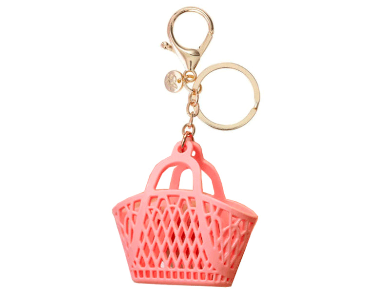 Achat Porte-clef sac de plage rétro Abricot - Sun Jellies