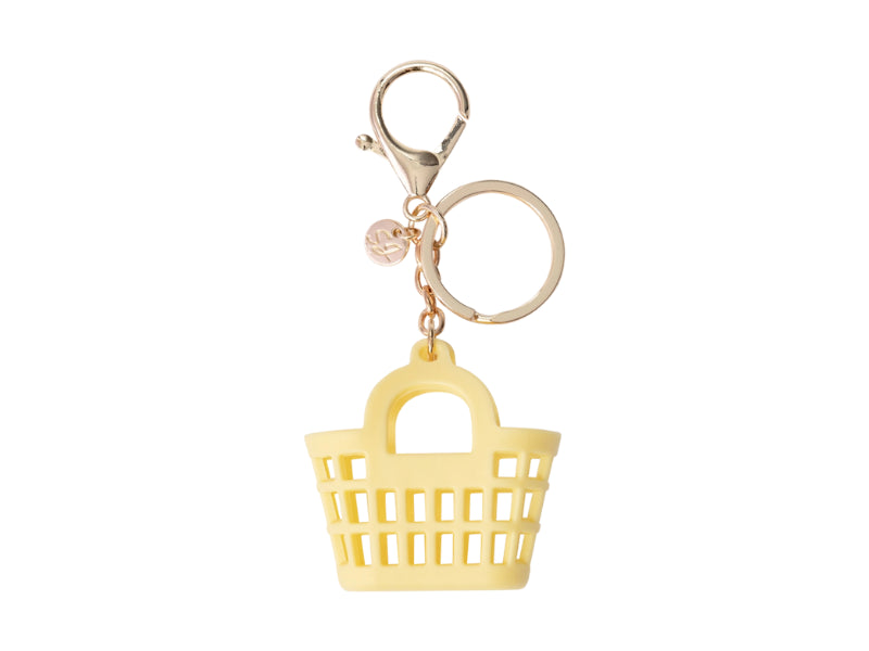 Achat Porte-clef sac de plage rétro Jaune - Sun Jellies