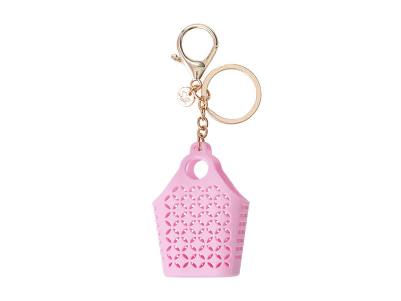 Achat Porte-clef sac de plage rétro Rose Bubblegum - Sun Jellies