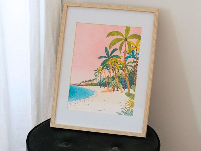 achat Coffret peinture au numéro - Petit Pinceau - Bora Bora par Tania Garcia