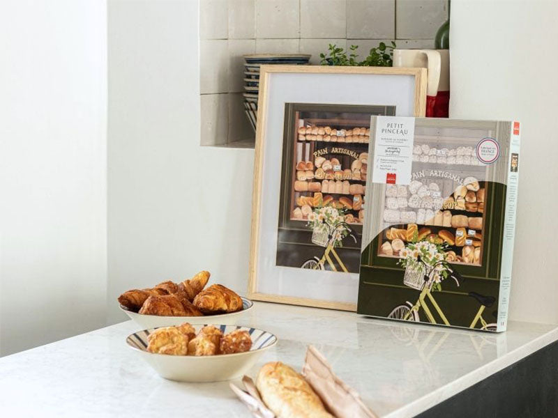 Achat Coffret peinture au numéro - Petit Pinceau - Boulangeries Parisiennes par Ananya Bhandari
