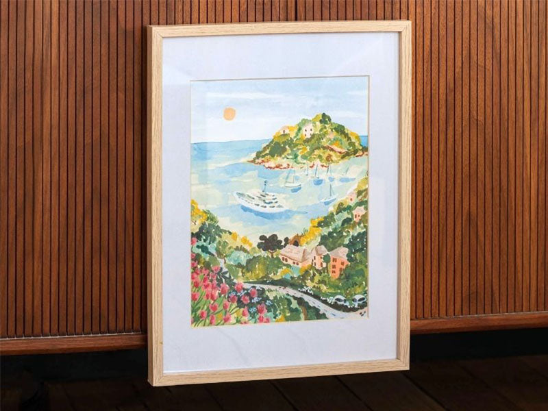 achat Coffret peinture au numéro - Petit Pinceau - Balade dans les Calanques par Sabina Fenn