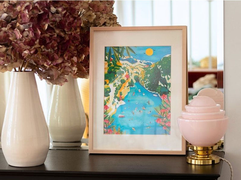 achat Coffret peinture au numéro - Petit Pinceau - Les Gorges du Verdon par Nolwenn Studio