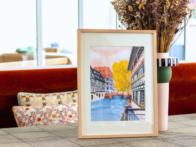 achat Coffret peinture au numéro - Petit Pinceau - La Petite France par Camille Clerc