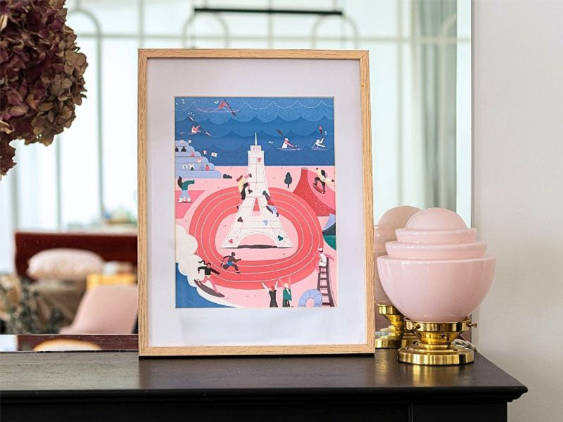achat Coffret peinture au numéro - Petit Pinceau - Multi Sports par Anna Fedoseeva