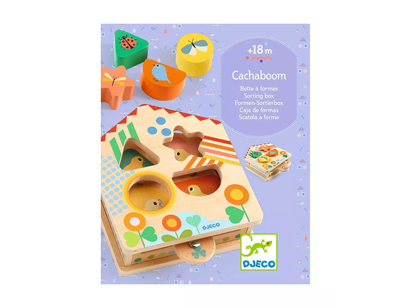 achat Boîte à formes Cachaboom - 18 mois - Djeco