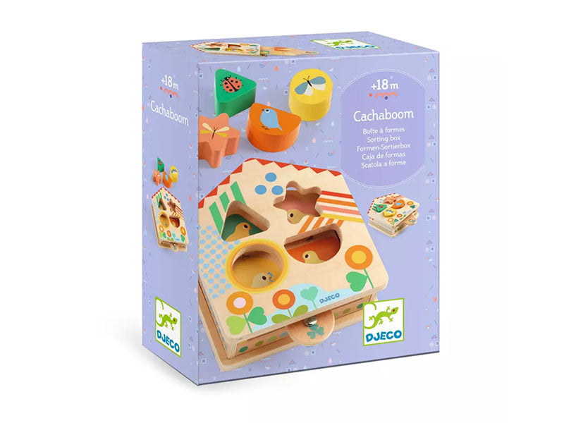 Achat Boîte à formes Cachaboom - 18 mois - Djeco