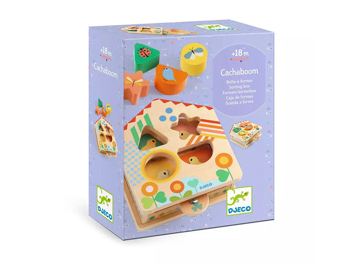 Achat Boîte à formes Cachaboom - 18 mois - Djeco