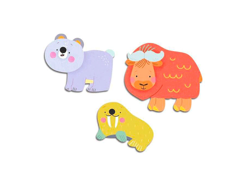 Djeco - Créer avec des stickers, Animaux