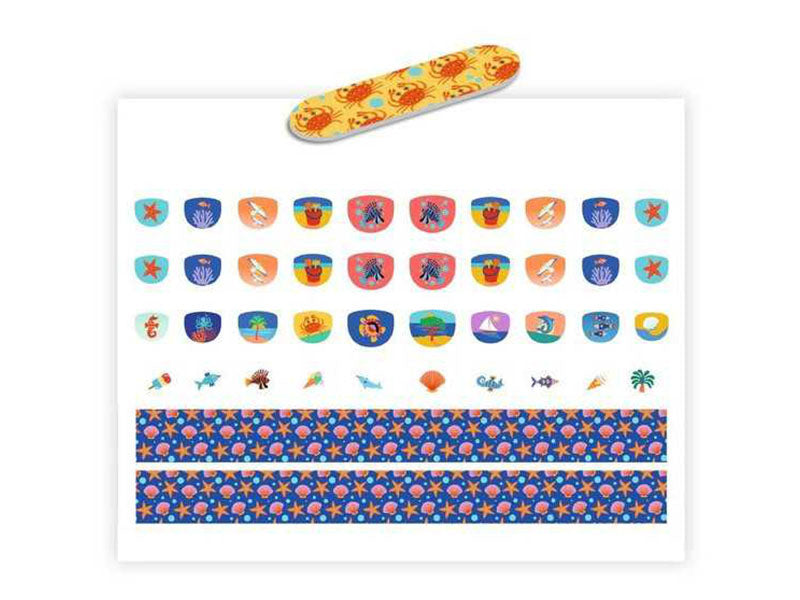 Achat Stickers pour ongles - Méditerranée - Djeco