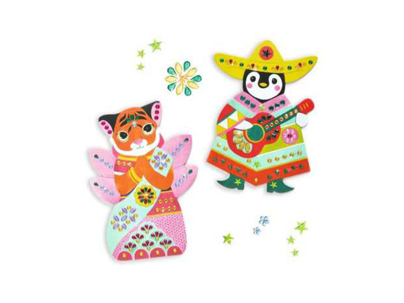 achat Jeu créatif créer avec des stickers - 3-6 ans - Djeco