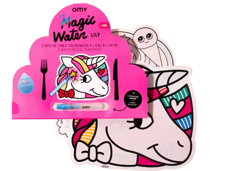 Achat Kit Magic Water Lily set de table - 18 mois - OMY