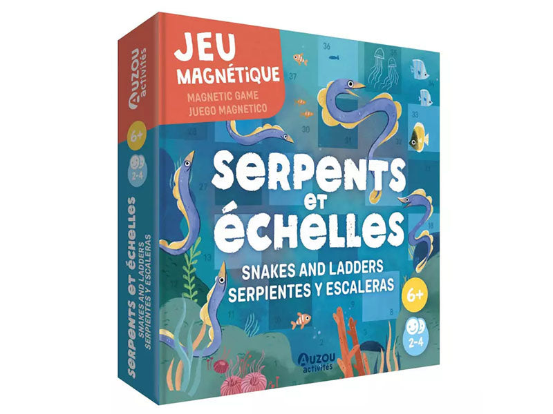 Achat Jeu Magnétique Serpents et Échelles - 6 ans - Auzou
