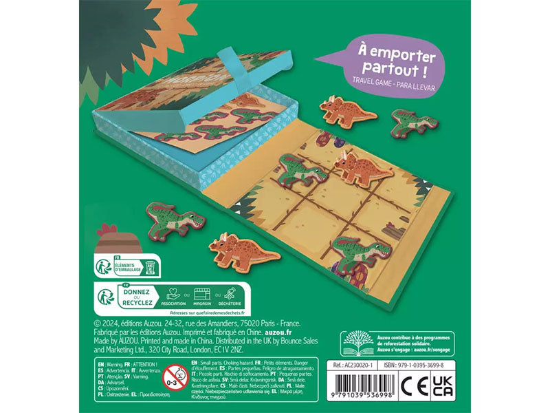 achat Jeu Magnétique Morpion Dino - 6 ans - Auzou