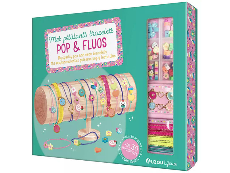 Achat Mes pétillants Bracelets Pop & Fluo - Auzou