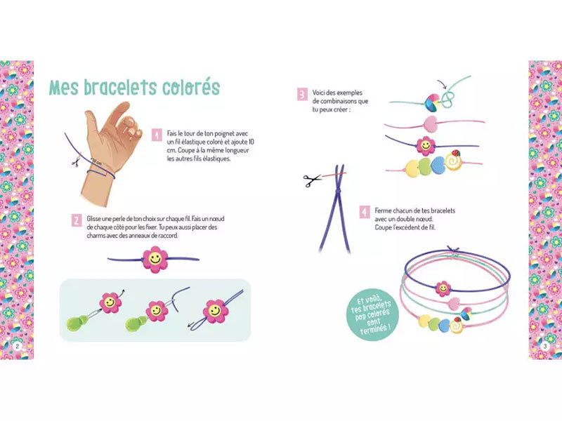 achat Mes pétillants Bracelets Pop & Fluo - Auzou