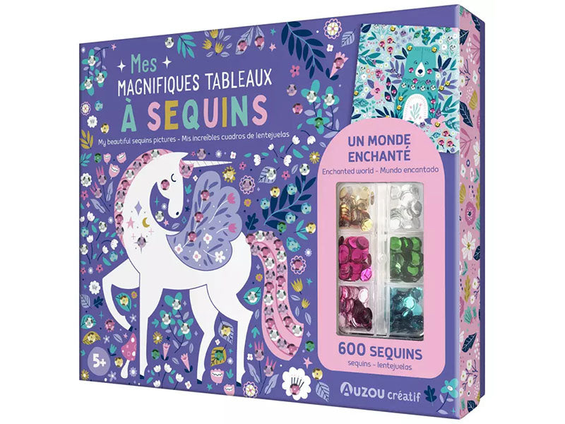 Achat Mes Magnifiques tableaux à sequins - Auzou