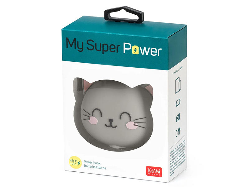 Achat Batterie Externe portable SUPERPOWER Kitty - Legami