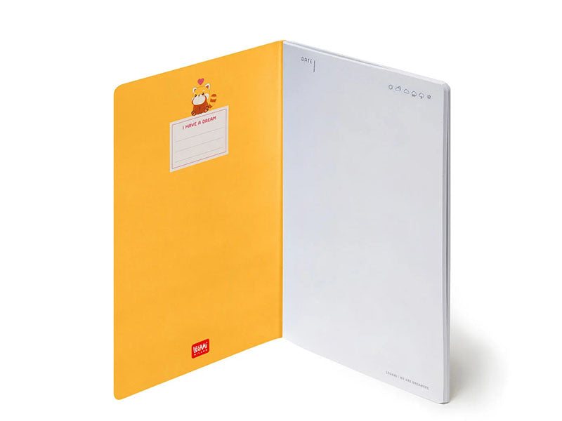 Achat Cahier quaderno A5 - Panda roux