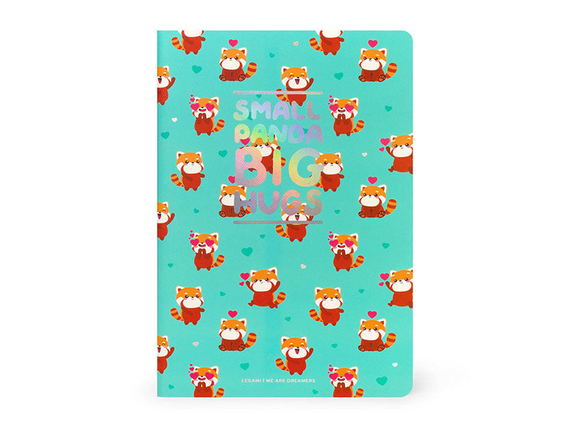 Achat Cahier quaderno A5 - Panda roux