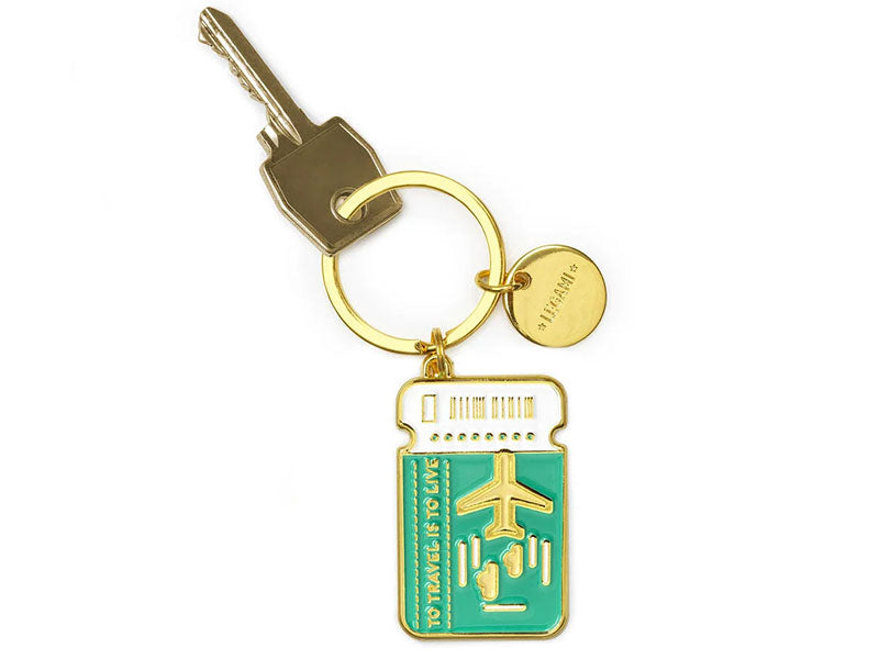 achat Porte-clés Carte d'embarquement émail - What a Key Ring - Legami