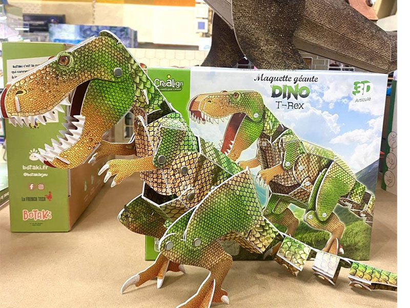 Achat Maquette géante Dino T Rex 3D - Crealign