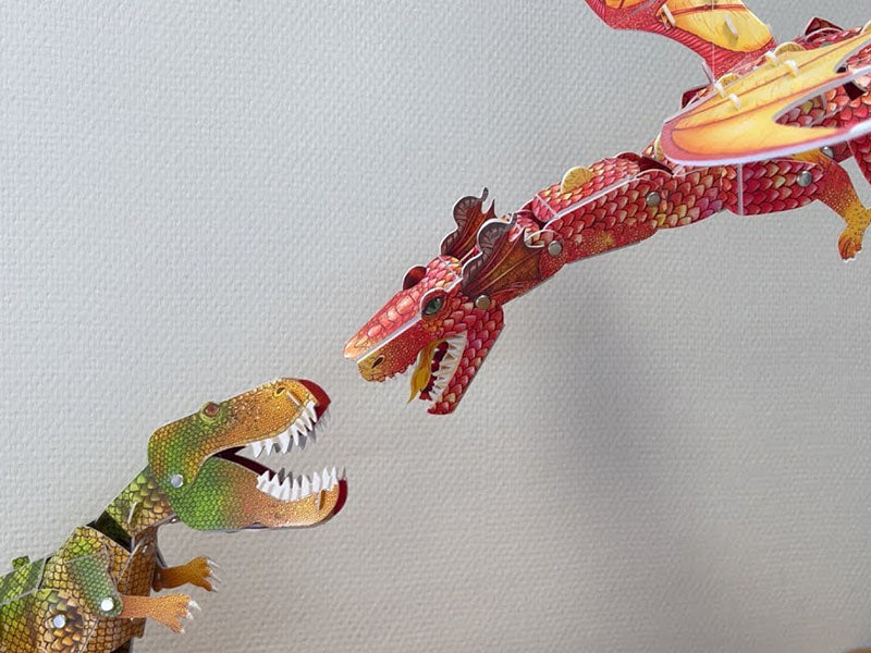 Achat Maquette géante Dragon 3D - Crealign