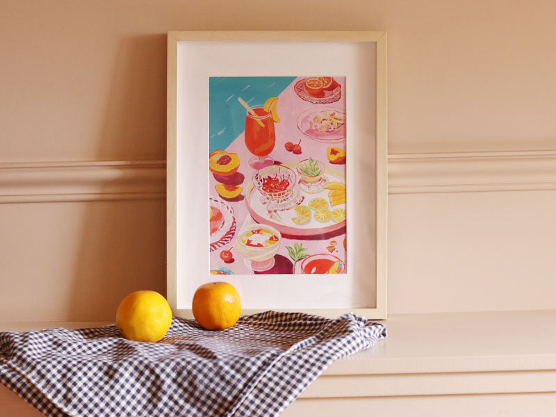 Achat PETIT DÉFAUT : PETIT PRIX !  Coffret peinture au numéro - Petit Pinceau - Summer Dreams