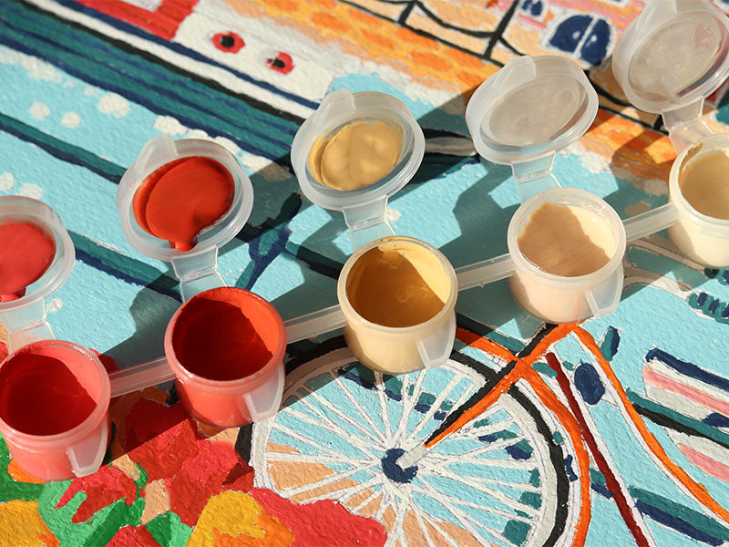 achat PETIT DÉFAUT : PETIT PRIX !  Coffret peinture au numéro - Petit Pinceau - Amsterdam