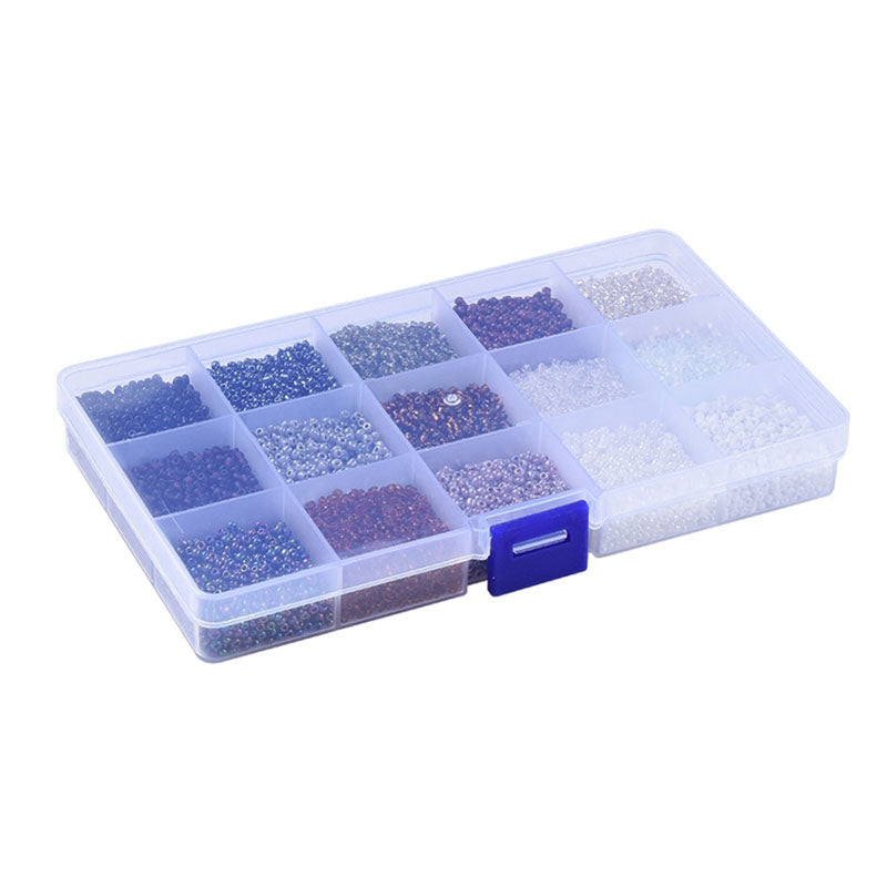 achat Boite de perles de rocailles - 15 Nuances Cuivre - 2,5mm