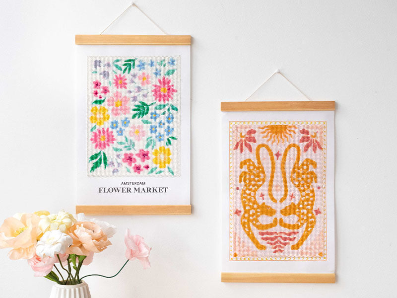 Instarry Kit De Peinture Diamant 5D à Faire Soi-même - Grande Taille - Magnolia Blanc - Décoration Murale Pour Salon - 120 X 60 Cm