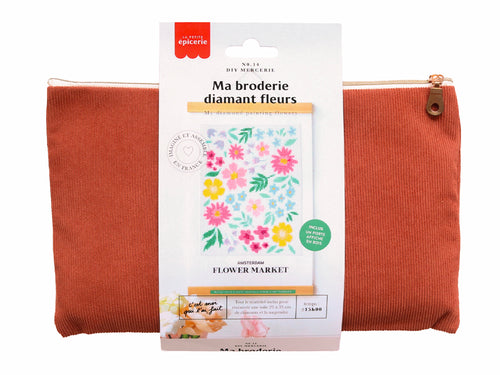 Achat Kit DIY HOME DÉCO - Ma broderie Diamond Painting - Fleurs
