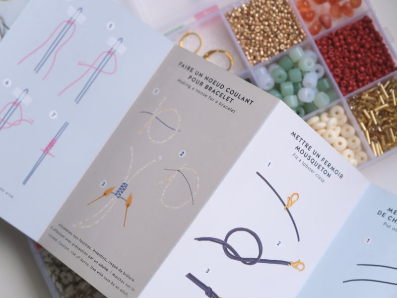 achat Maxi boîte Matcha - 20 compartiments perles & apprêts pour création de bijoux