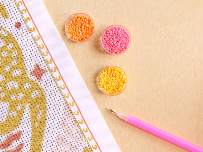 achat Kit DIY HOME DÉCO - Ma broderie Diamond Painting - Panthères