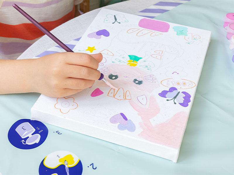 Sentosphère Aquarellum Junior – Maneki Neko – Kit Peinture Aquarelle Pour Enfants Dès 7 Ans – Technique Anti-débordement – Fabriqué En France – Activité Créative Relaxante