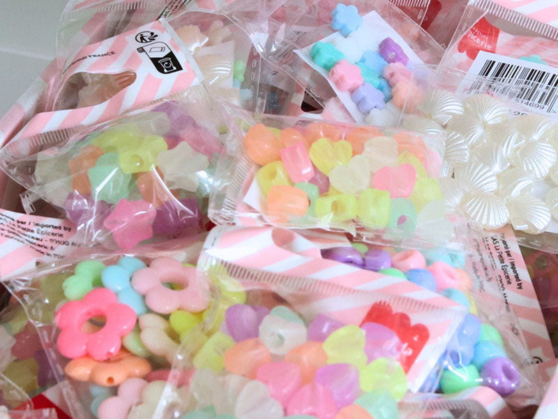 Achat Bar à perles - Pastel