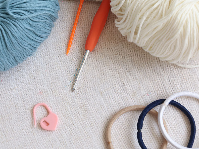 achat Kit DIY MERCERIE - Mes chouchous en crochet - Jean