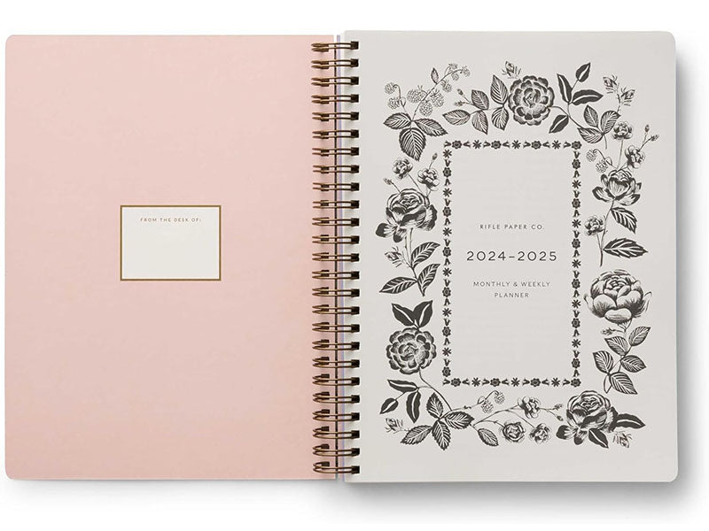 Achat Agenda à spirale English Roses 2024-2025 - Rifle Paper