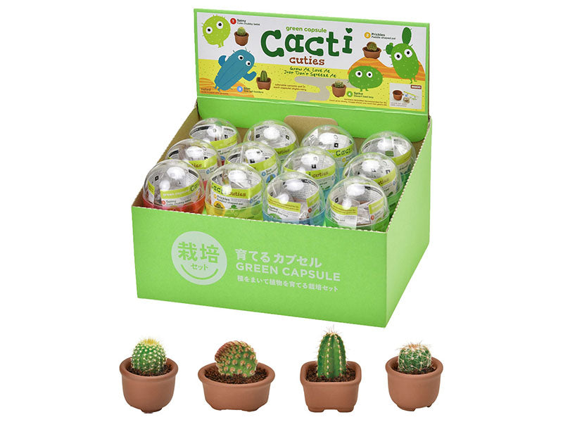 achat Kit Green capsule pour faire pousser un mini Cactus