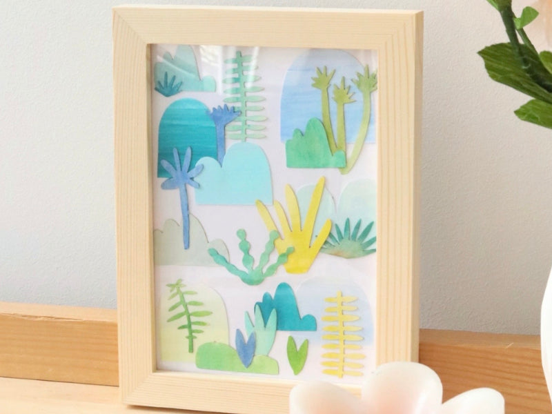 achat Kit DIY Home Déco - Mes Papiers découpés à l'Aquarelle