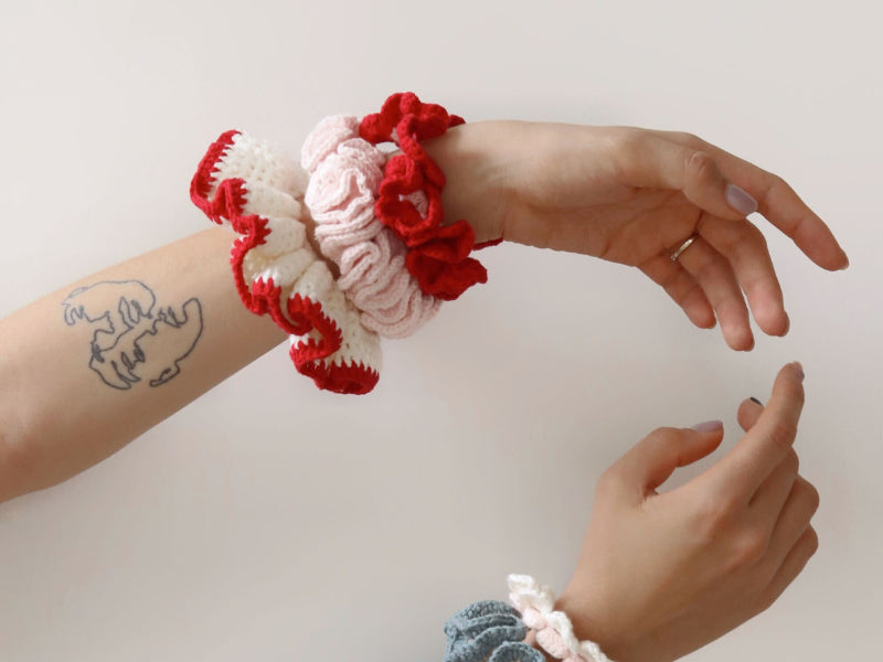 achat Kit DIY Mercerie - Mes Chouchous en crochet - Sorbet