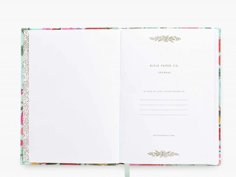 achat Carnet Journal à couverture en tissu Rifle Paper - Garden Party
